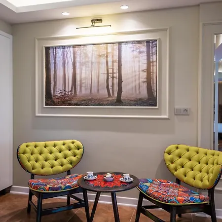 公寓 Merkezde Jakuzili Lueks - Ocekhomes Meva 费特希耶